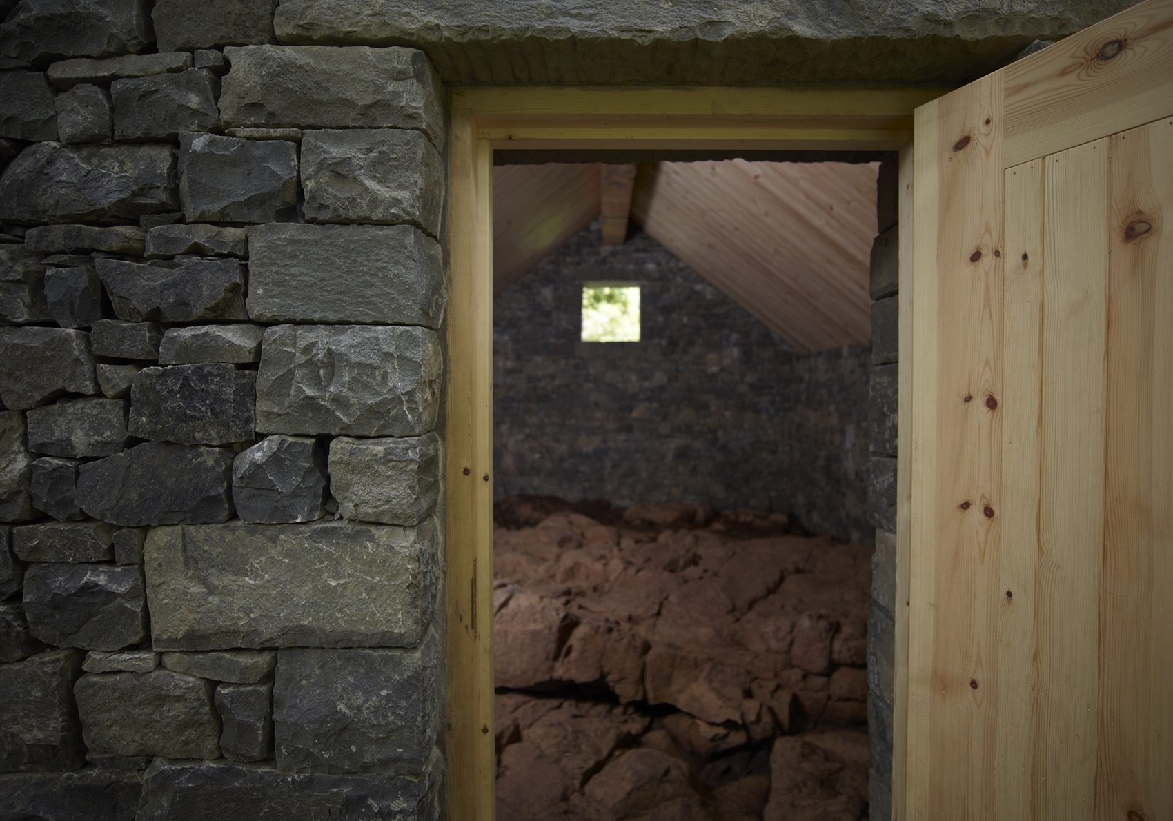 Andy Goldsworthy Stone House Bonnington Jupiter Artland