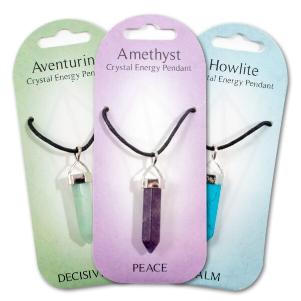 Gemstone Pendant - Howlite - Image 2