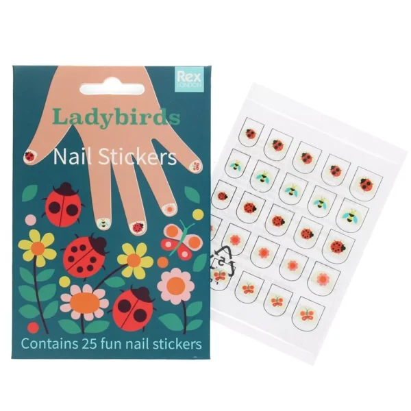 Ladybirds Nail Stickers