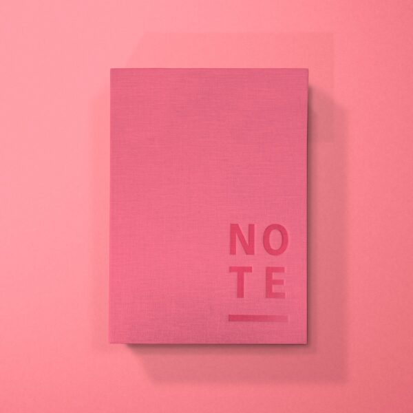 Blank Canvas Notepad - Pink