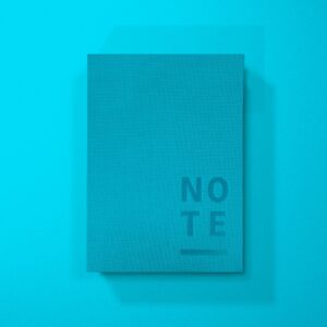 Blank Canvas Notepad - Turquoise