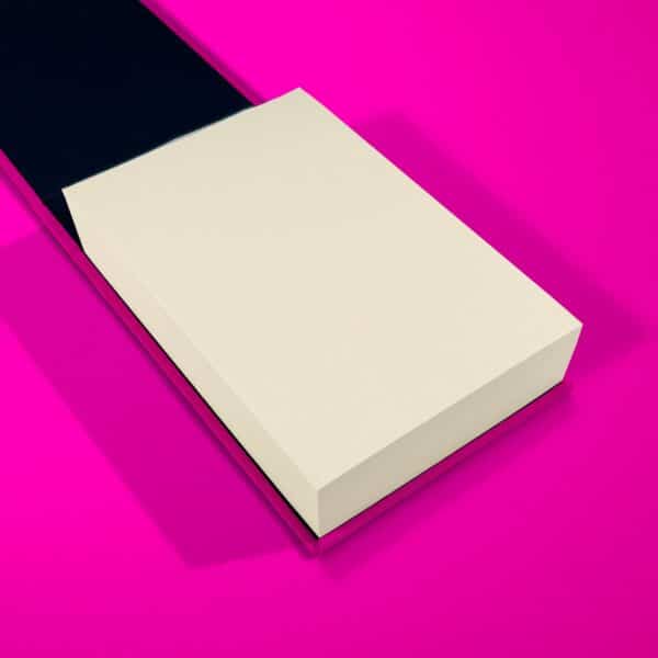 Blank Canvas Notepad - Fuschia - Image 3